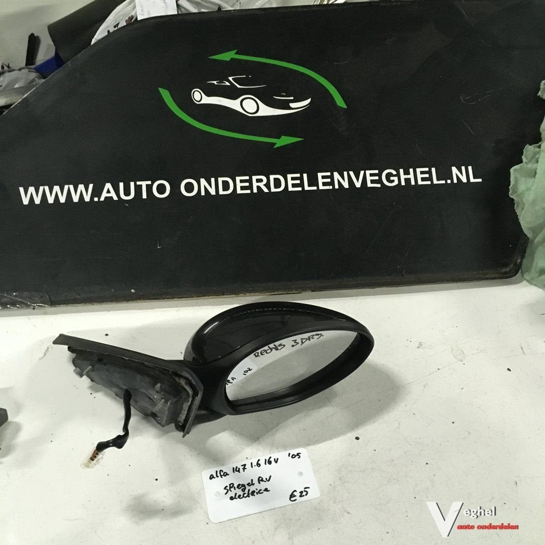 Alfa 147  1.6 16v  2005   Buitenspiegel elektr Links of Rech, -, Utilisé, -, -
