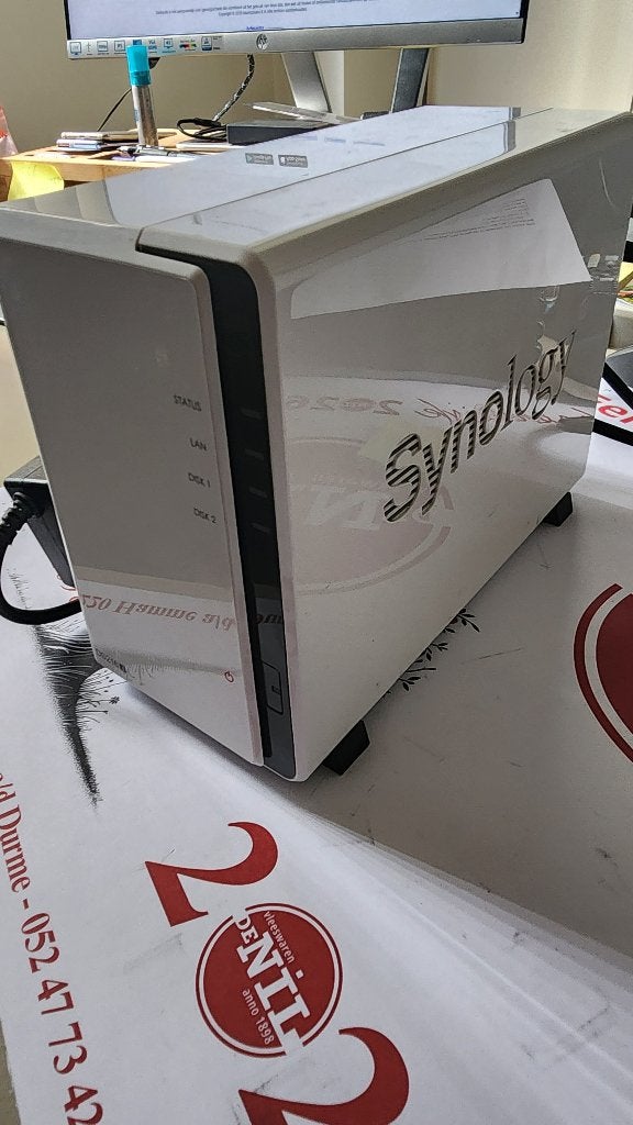 NAS Synology DS216j met HDD van 2TB, Ophalen, Zo goed als nieuw