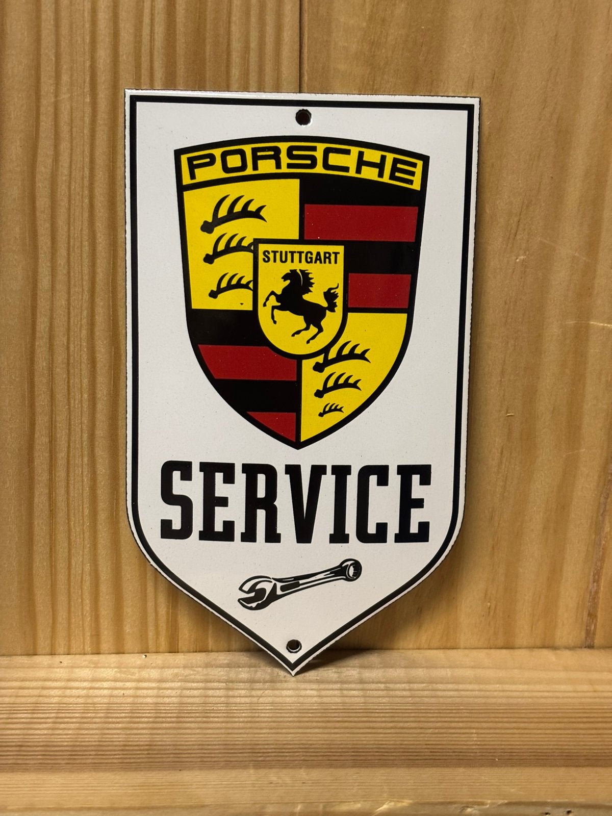 Porsche emaille plaat, Antiek en Kunst, Ophalen of Verzenden