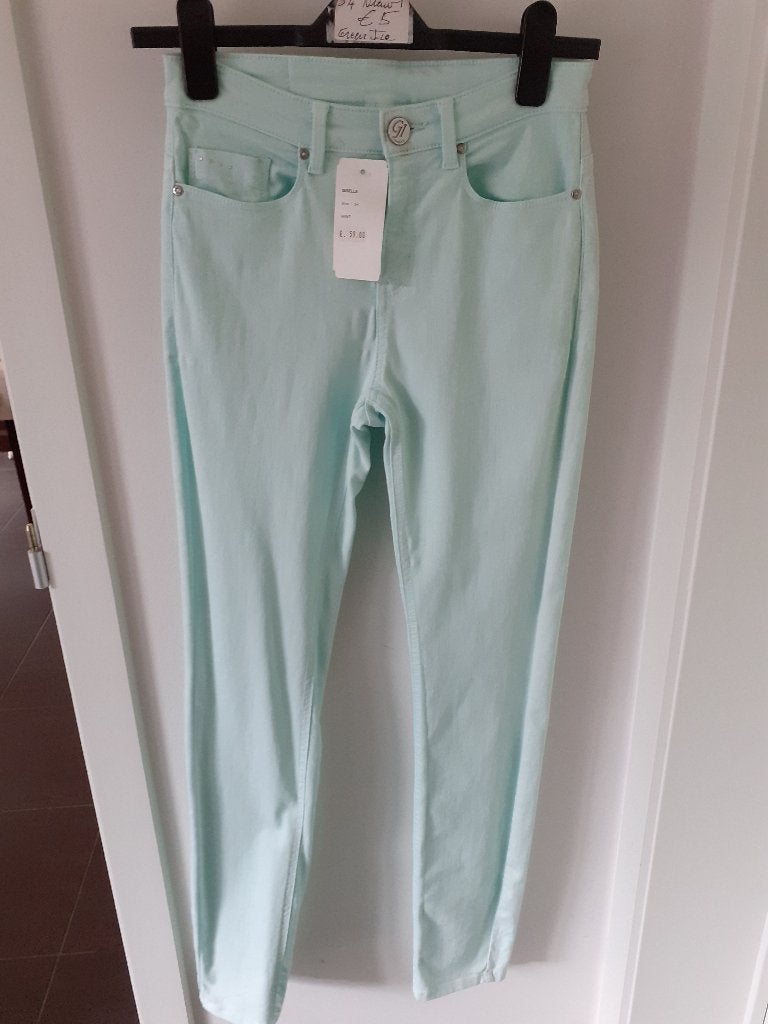 ICE GREEN Nieuwe mintgroene spijkerbroek Maat: 34 Prijs: € 5, Vêtements | Femmes, Jeans, Neuf, Enlèvement ou Envoi, Autres couleurs