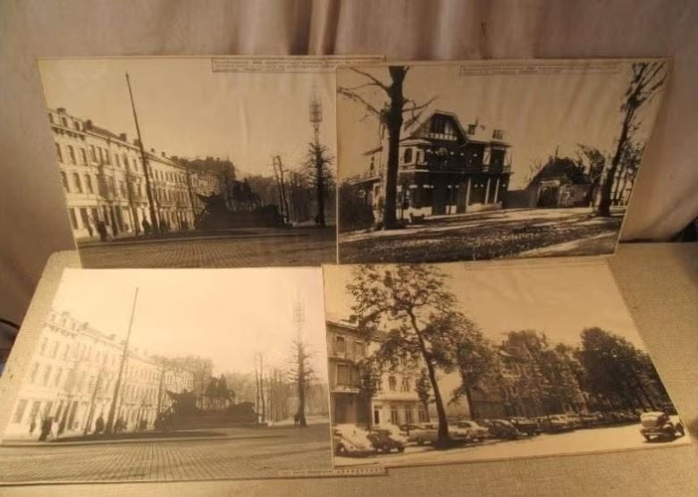 6 Mooi Oude zwart-Wit Foto's - Antwerpen - 45x30, Verzamelen, Foto's en Prenten, Ophalen of Verzenden, Zo goed als nieuw, Foto