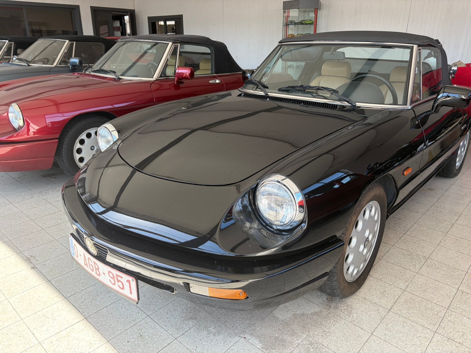 Alfa Spider Serie 4 2 l injection 1991. Pas de rouille, Enlèvement