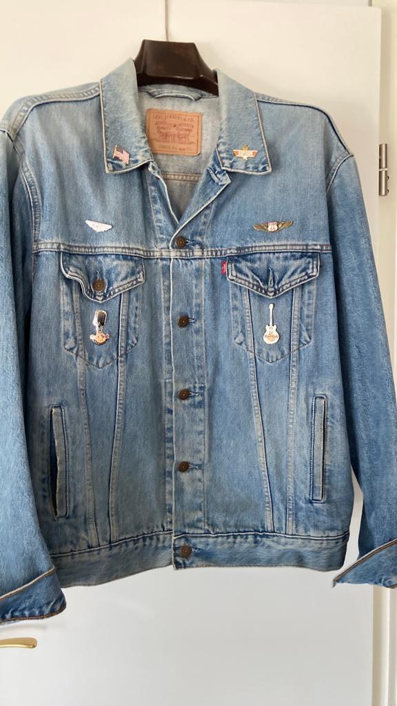 Superbe veste LEVI STRAUSS  USA, Enlèvement ou Envoi, Porté, Bleu, W40 - W42 (confection 56/58)
