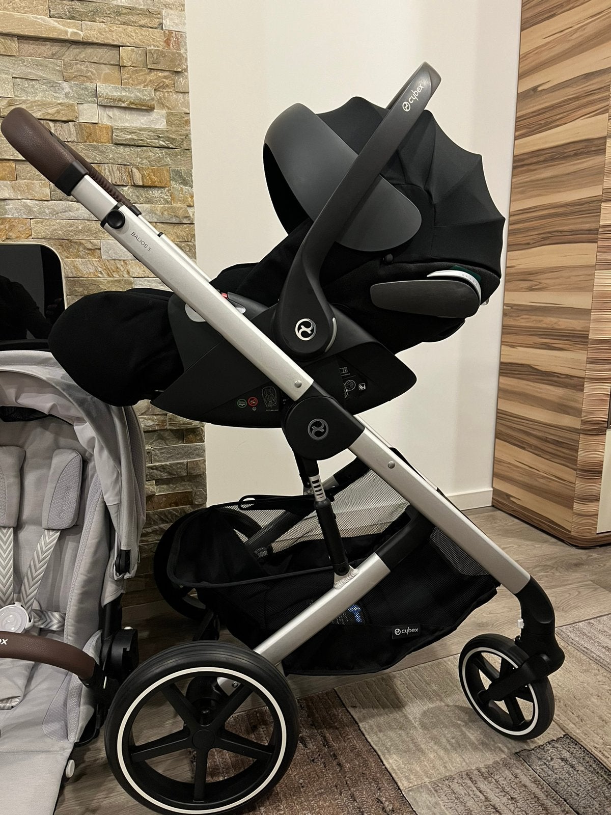 Cybex BALIOS S LUX Trio Proche du Neuf, Enlèvement, Comme neuf, Poussette, Pneus