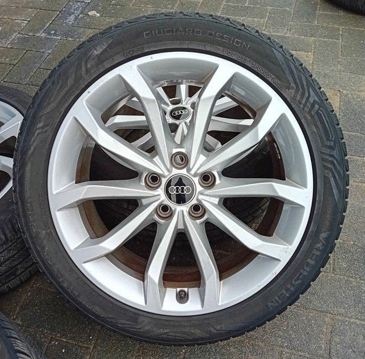 Velgen winterbanden Audi A4 A5 S-Line 18inch 5x112 5-6mm ❄️, Auto diversen, Tuning en Styling, Ophalen