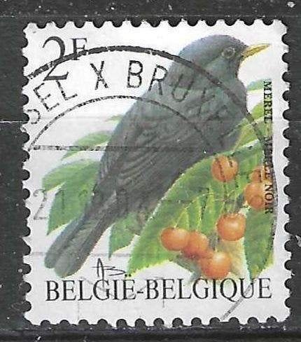 Belgique 1992 - Yvert/OBP 2458 - Buzin - Blackbird - 2  (ST), Timbres & Monnaies, Timbres | Europe | Belgique, Envoi, Affranchi