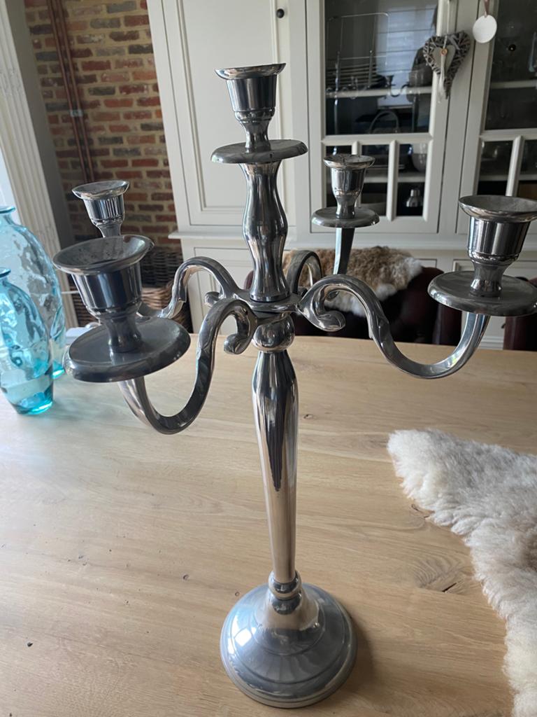 Kandelaars, Antiek en Kunst, Ophalen, Overige materialen
