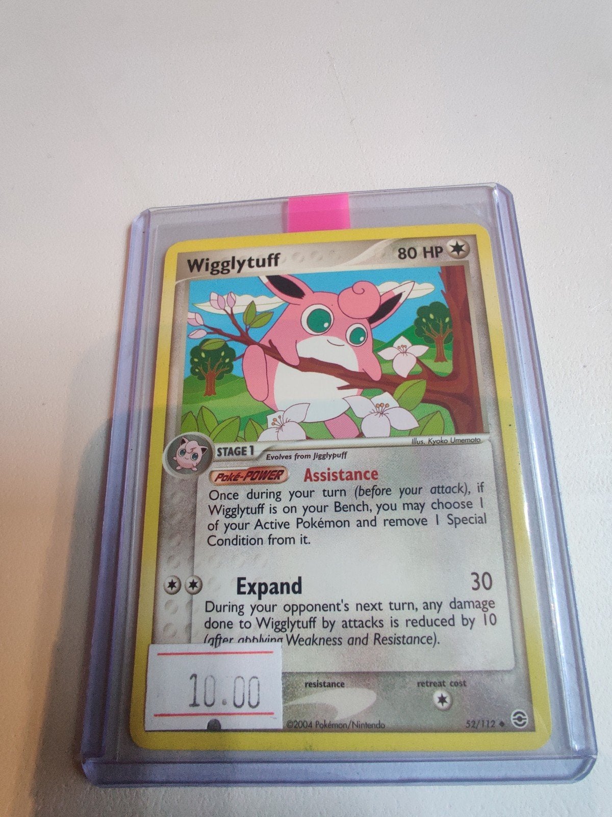 Wigglytuff FL 52, Ophalen, Zo goed als nieuw, Losse kaart, Foil
