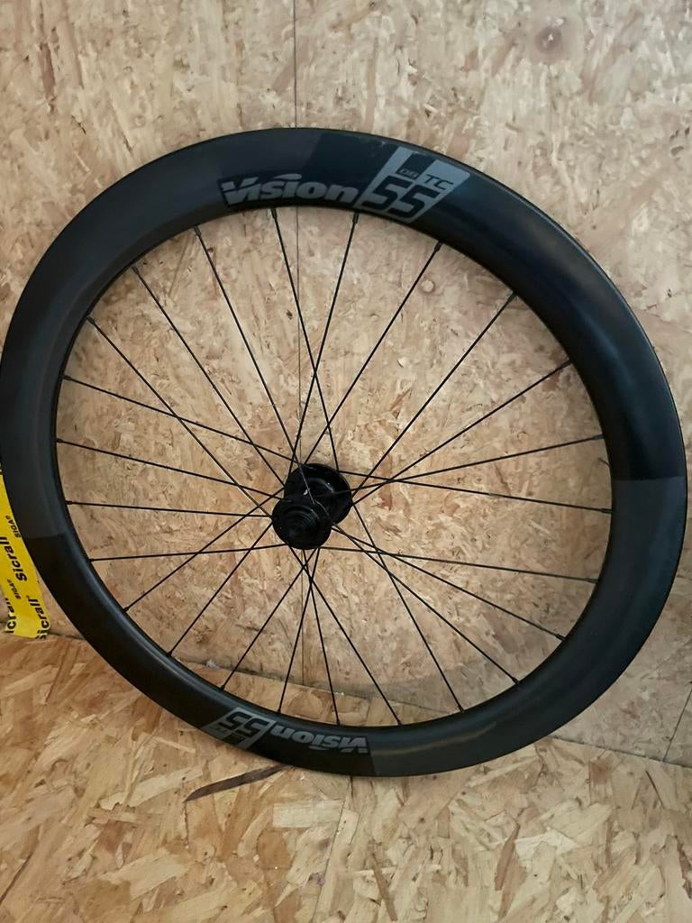 Vision tc 55mm carbon disc voorwiel, Fietsen en Brommers, Ophalen, Zo goed als nieuw, Racefiets, Carbon