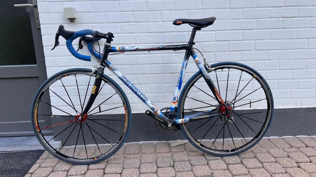 Colnago Vintage C40 Full Carbon, Autres marques, 10 à 15 vitesses, Frein sur jante, Enlèvement