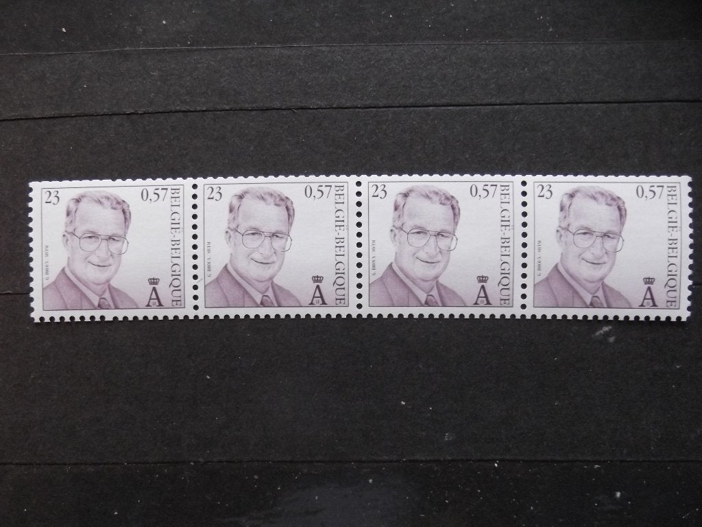 R101-R100 (2933) Albert II MNH, Timbres & Monnaies, Timbres | Europe | Belgique, Enlèvement ou Envoi, Non oblitéré, Timbre-poste