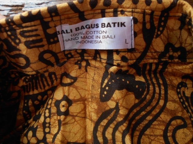 blouse batik, chemise,  tissu  etc., Hobby & Loisirs créatifs, Tissus & Chiffons, Comme neuf, Coton, Rouge, Enlèvement ou Envoi