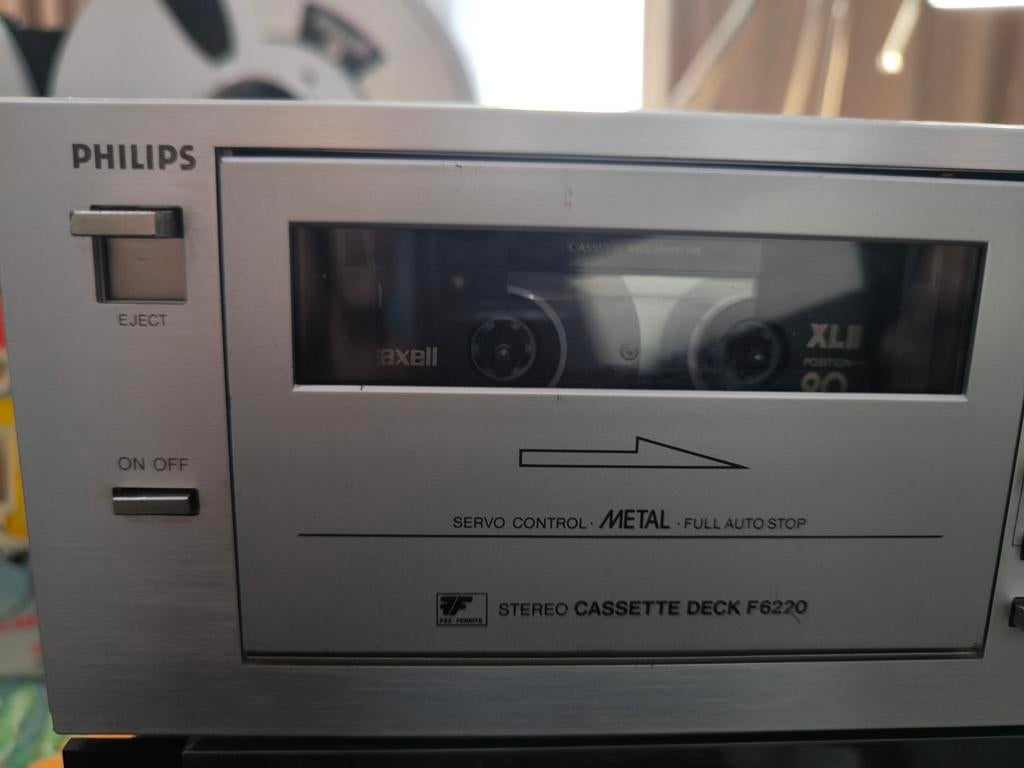 PHILIPS DECK K7 VINTAGE, Audio, Tv en Foto, Cassettedecks, Philips