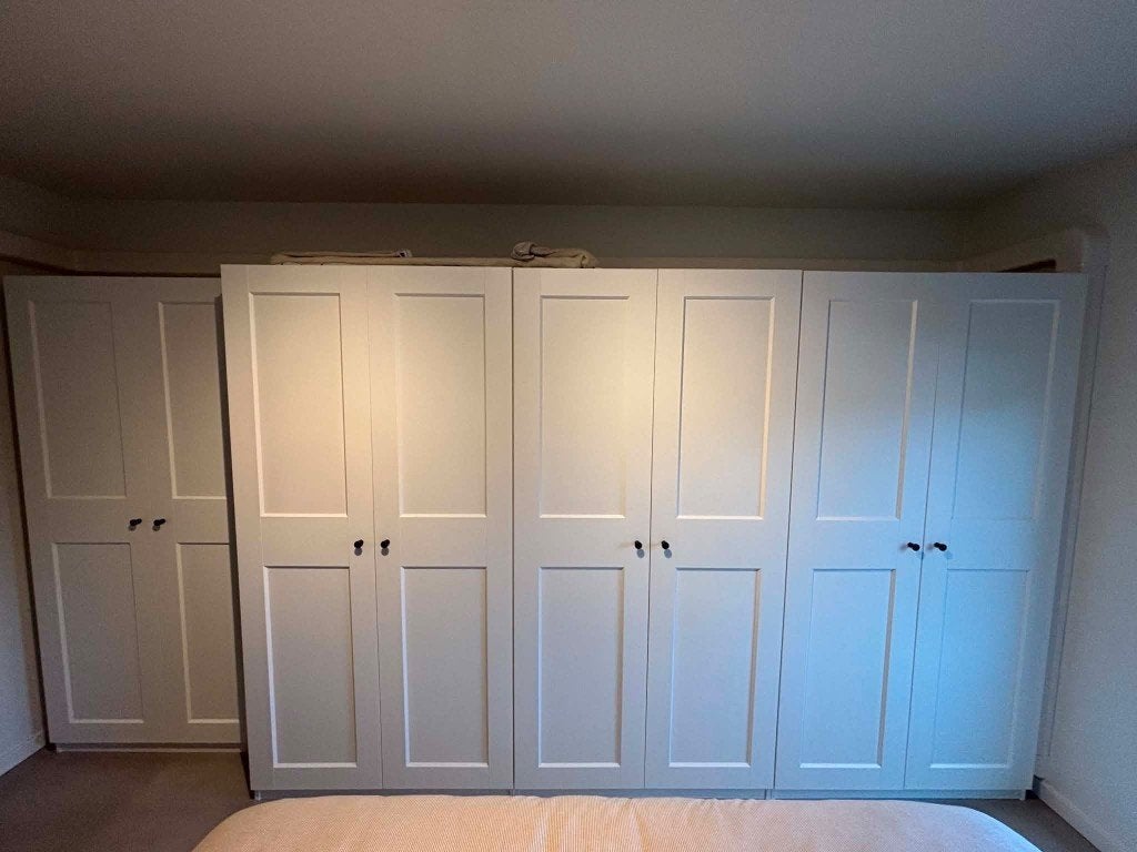 4m pax ikea kasten (uitstekende staat, slechts 1,5j oud), 200 cm ou plus, Comme neuf, Enlèvement, 200 cm ou plus