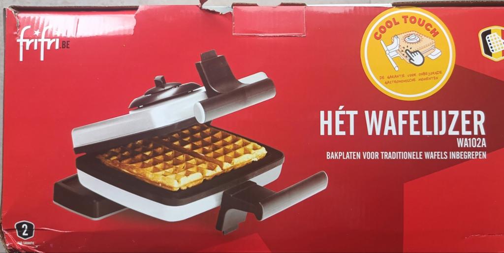 Frifri wafelijzer met 8 platen, Enlèvement