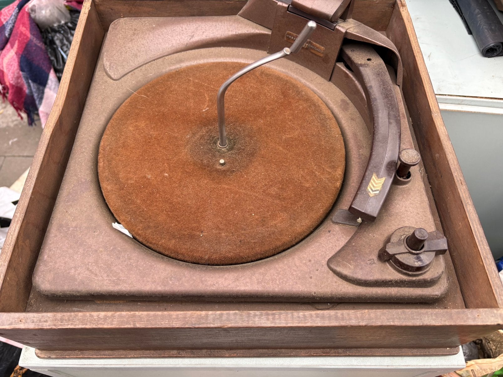 Tourne-disque / Changeur de disques vintage Webster-Chicago, Enlèvement ou Envoi, Utilisé, Tourne-disque