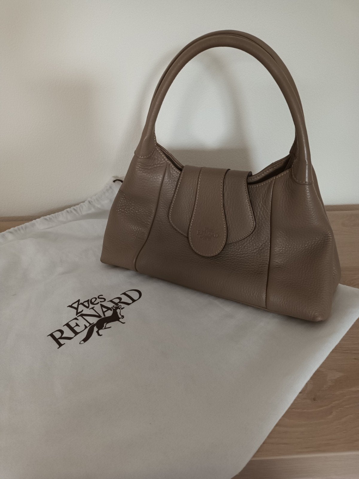 Handtas Yves Renard, Ophalen, Zo goed als nieuw, Beige, Handtas