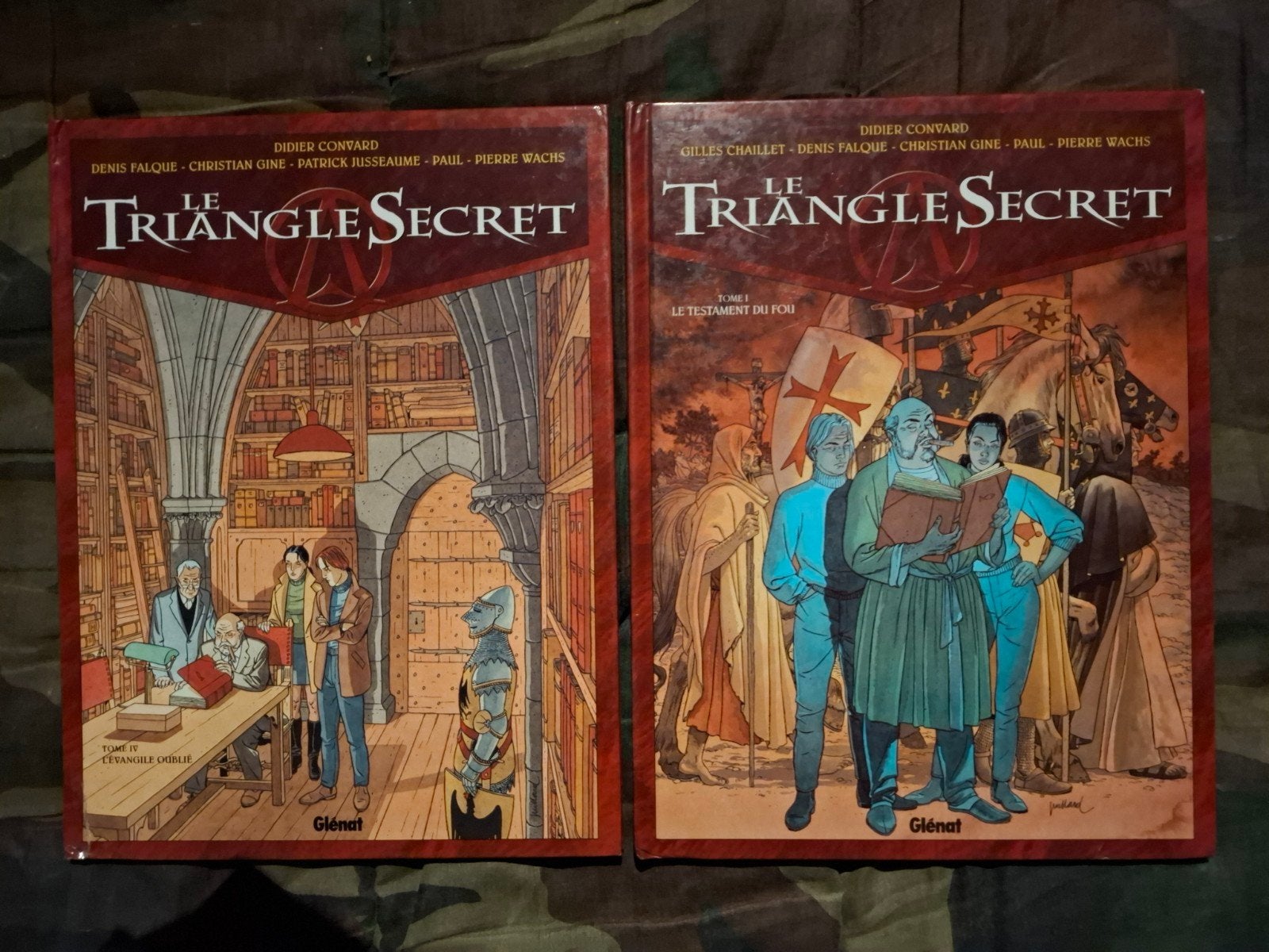 Le Triangle secret, tome I + IV, Livres, Enlèvement ou Envoi, Utilisé