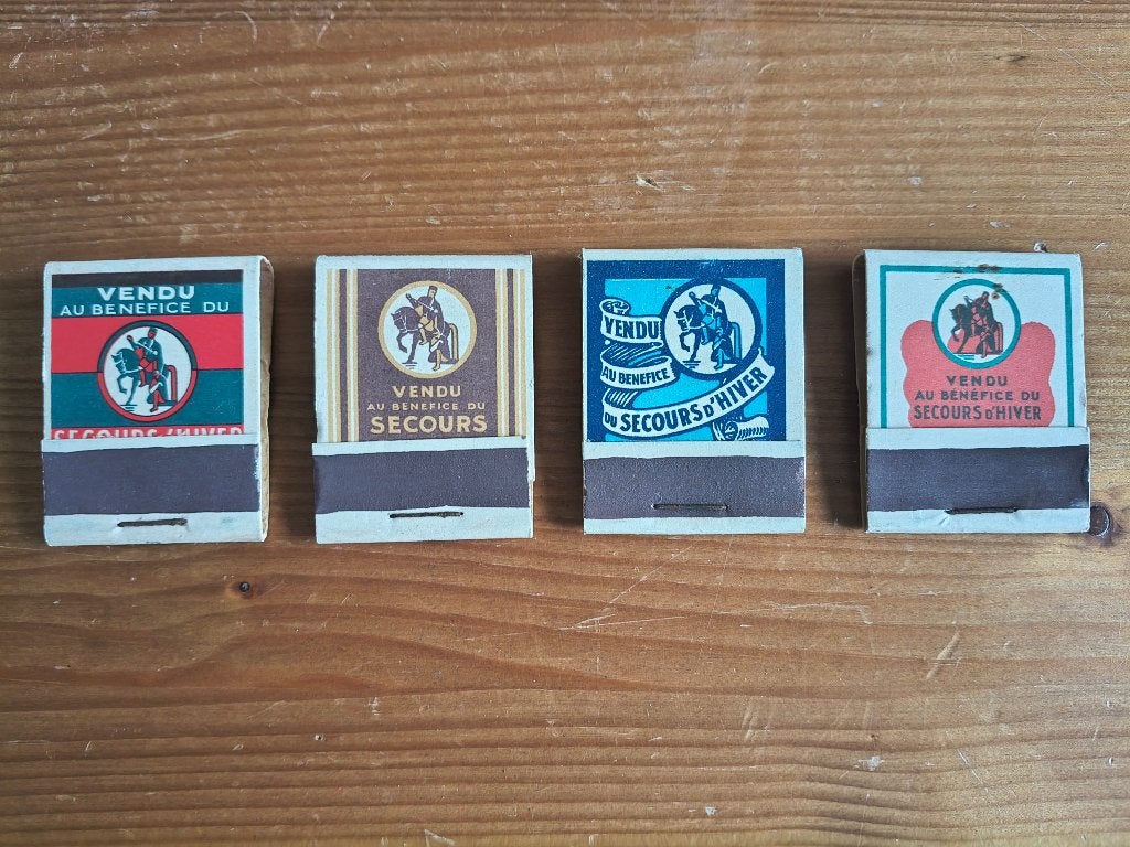 Lot luciferdoosjes Winterhulp, Enlèvement, Autres, Autres types