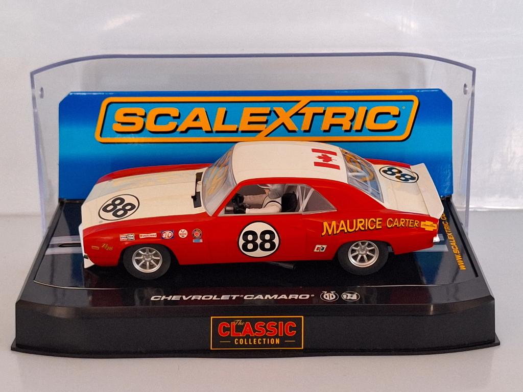 Scalextric Classic Chevrolet Camaro Maurice Carter #88 C2891, Overige merken, Racebaan, Verzenden, Nieuw