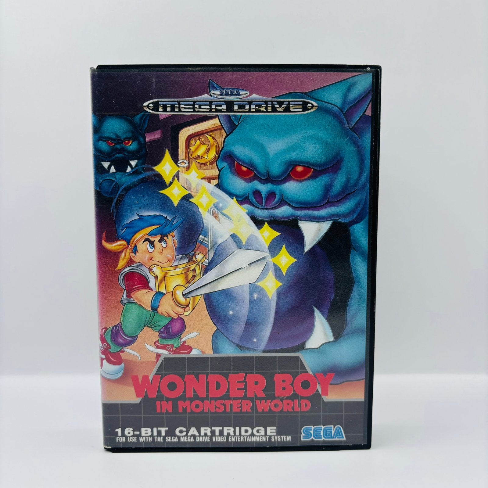 Wonder Boy In Monster World Sega Mega Drive, Avontuur en Actie, Ophalen of Verzenden, Zo goed als nieuw, Mega Drive