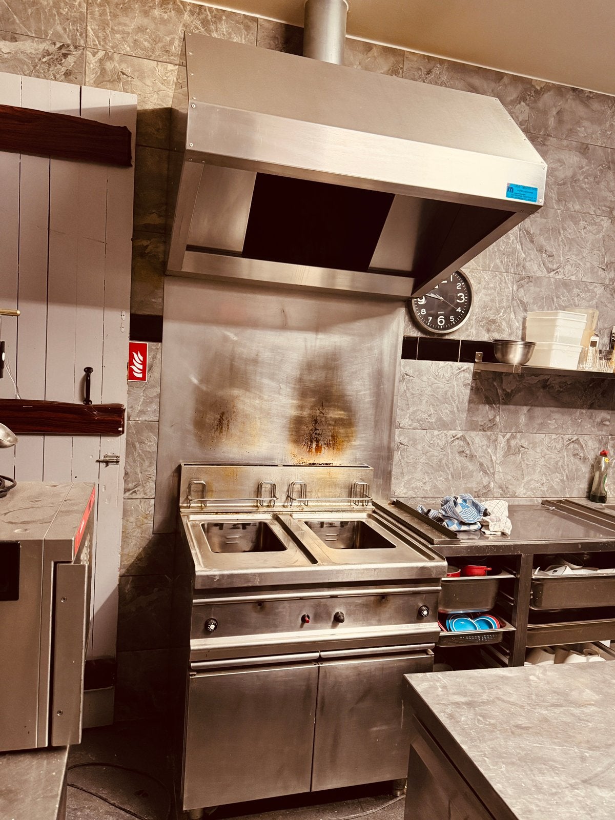 Horeca Dubbele Gas frituurpan, Articles professionnels, Horeca | Autre, Enlèvement ou Envoi