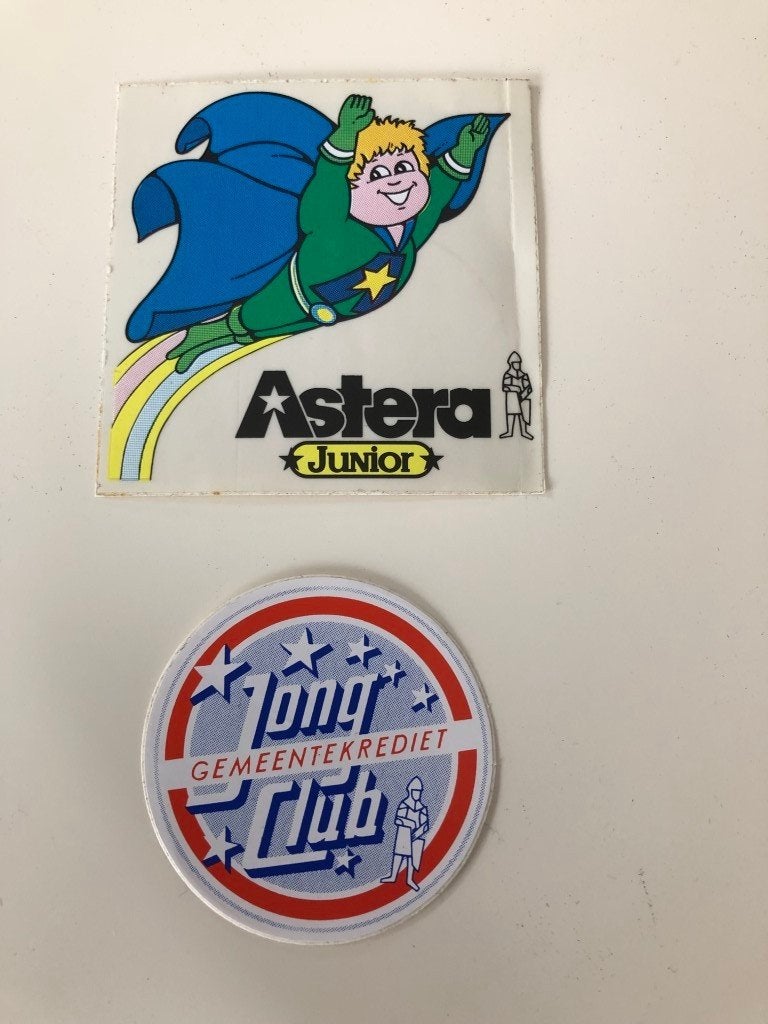 Sticker Astera junior Gemeentekrediet, Ophalen of Verzenden