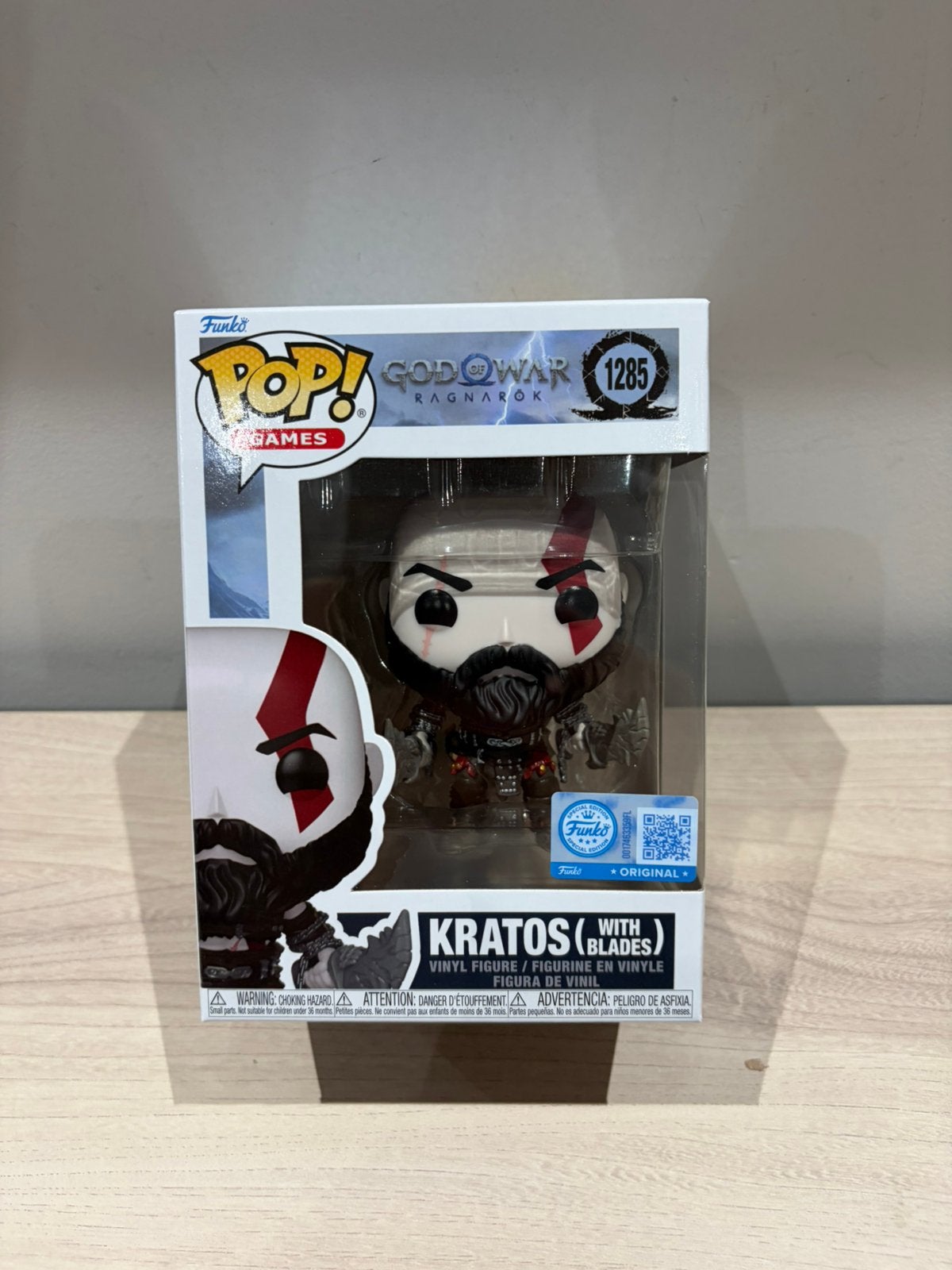 Funko Pop! God of War Ragnarök #1285 – Kratos with Blades, Enlèvement ou Envoi, Comme neuf