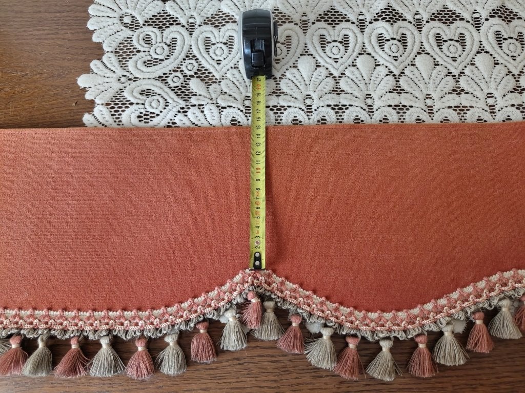 Raamdecoratie, Ophalen, Gebruikt, Overige typen, Fluweel