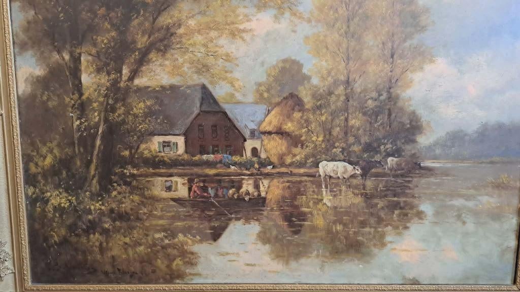Tableau Paul Schouten, Antiquités & Art, Enlèvement