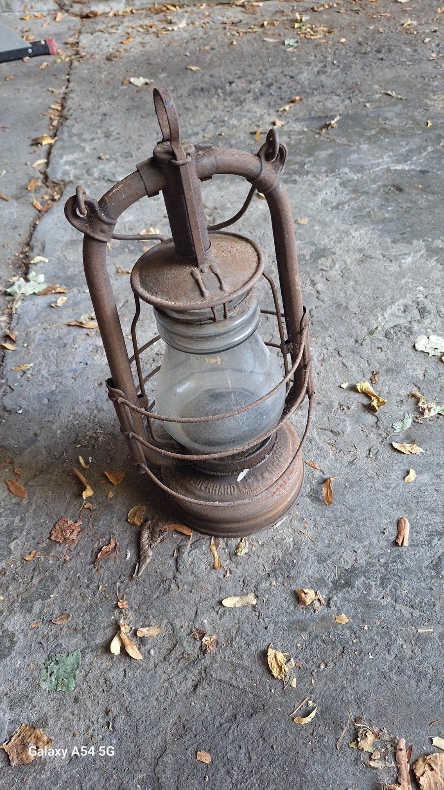 oude lamp, Antiek en Kunst, Ophalen of Verzenden
