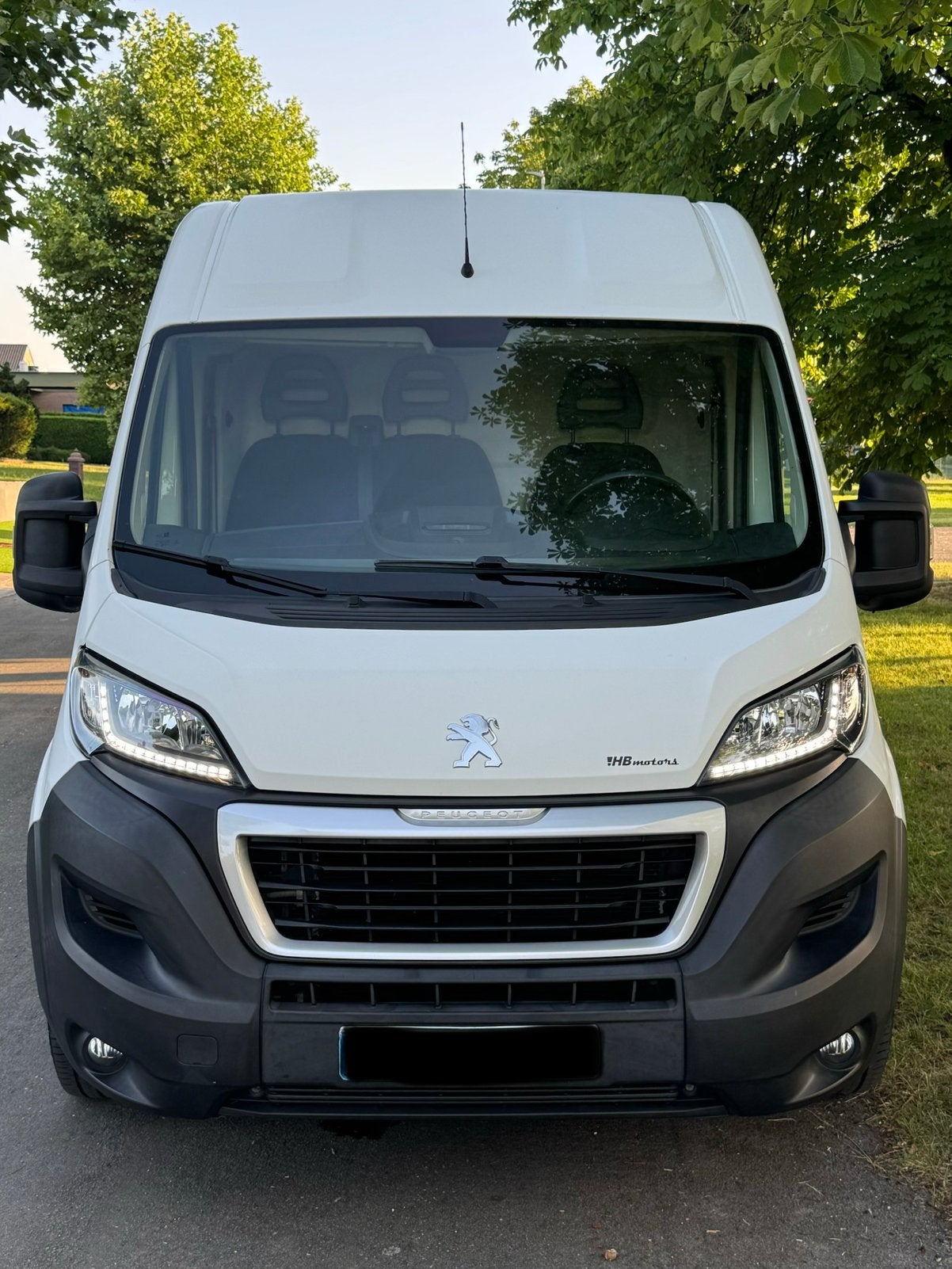 Peugoet boxer L3 H2, Auto's, Stof, Wit, Te koop, Peugeot