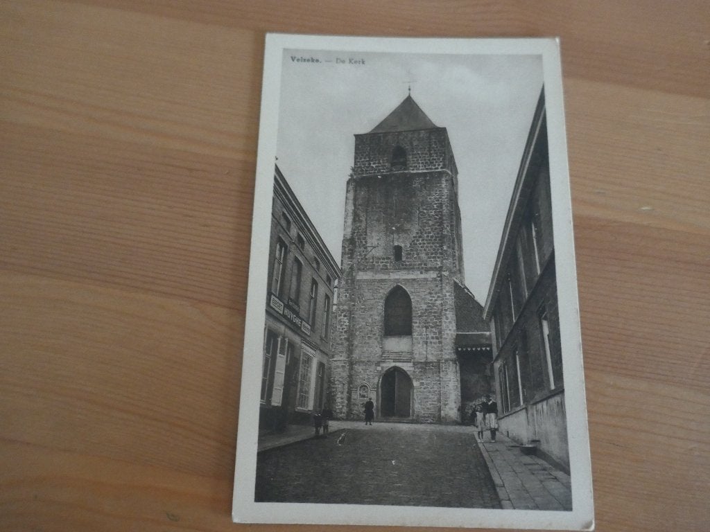 zottegem velzeke de kerk, Verzamelen, Postkaarten | België, Verzenden, Ongelopen, Oost-Vlaanderen