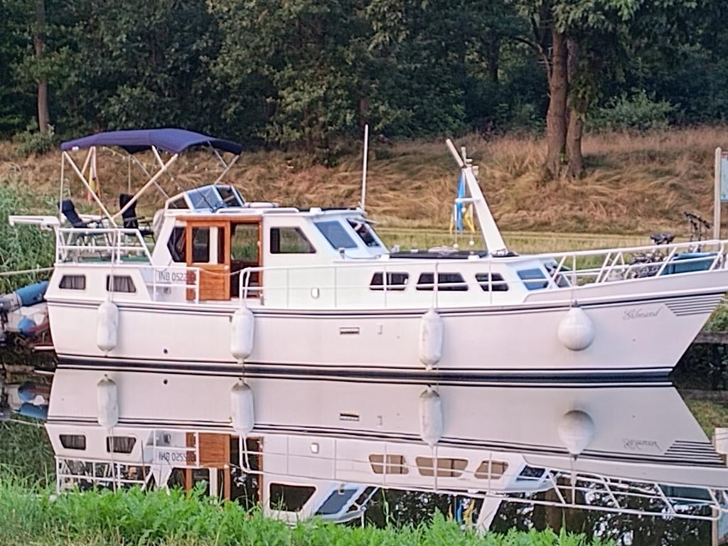 super mooie MATO CRUISER, 12 meter, bouwjaar 1991!!!!!!, Watersport en Boten, Ophalen, Gebruikt, Staal, Diesel