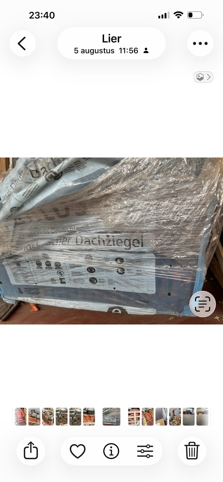 Erlus Linea, Ophalen, Nieuw
