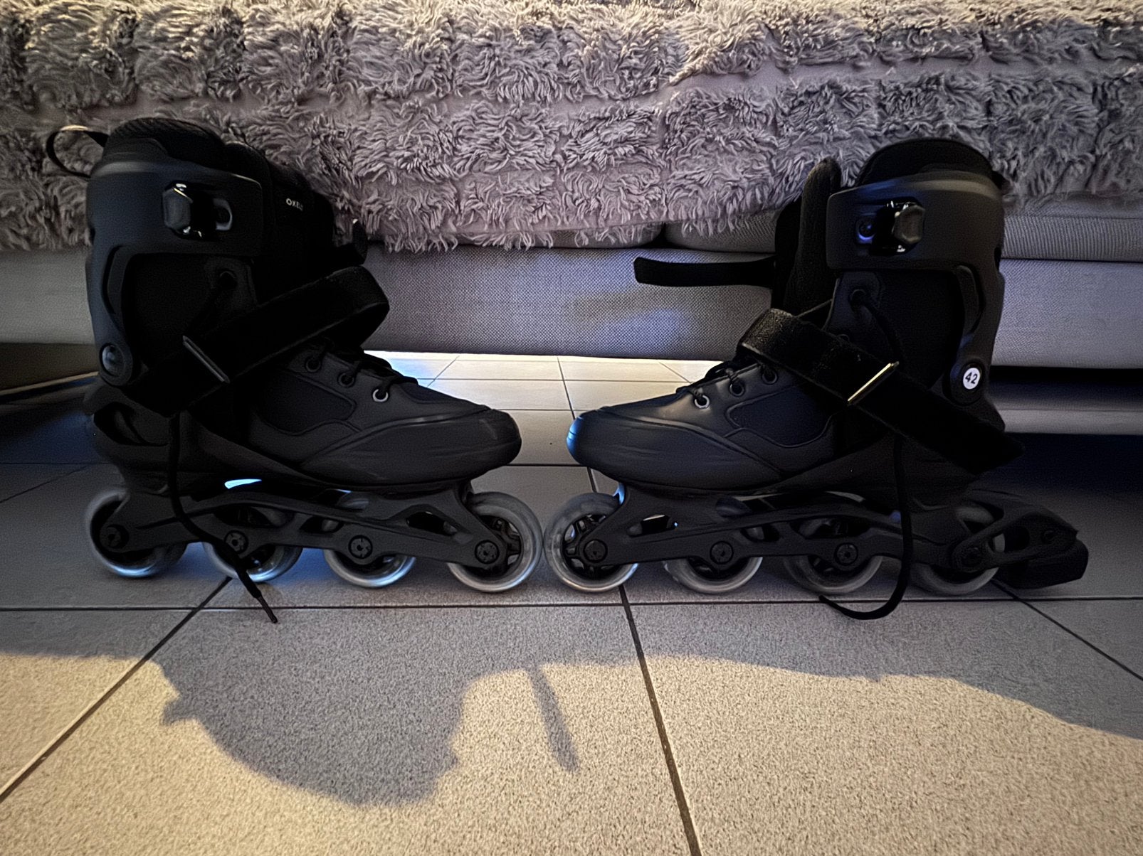 Decathlon Oxelo skeelers maat 42, Sport en Fitness, Skeelers, Ophalen of Verzenden, Zo goed als nieuw, Heren