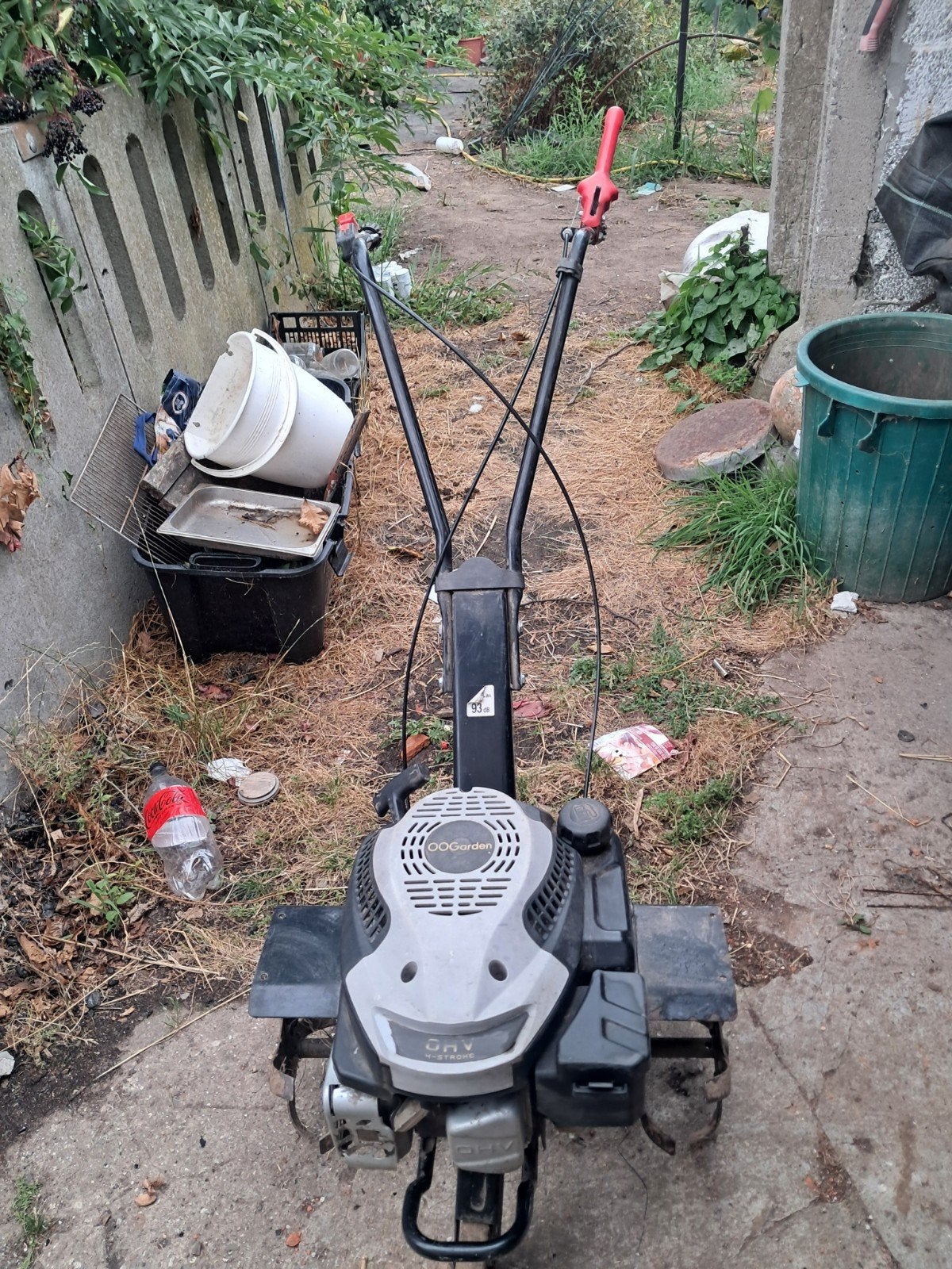 motobineuse, Ophalen