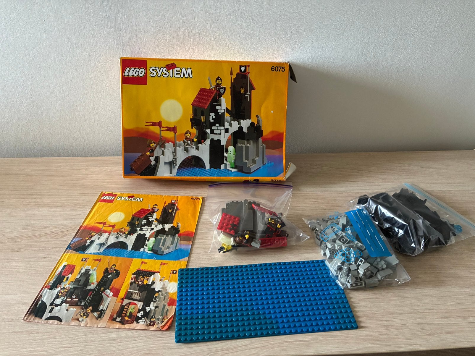 Lego System 6075 Wolfpack Tower Kasteel, Ophalen, Lego, Zo goed als nieuw, Compleet
