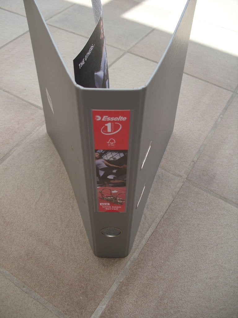 Nieuwe classeurs grijs A4 50 mm, Enlèvement ou Envoi, Neuf