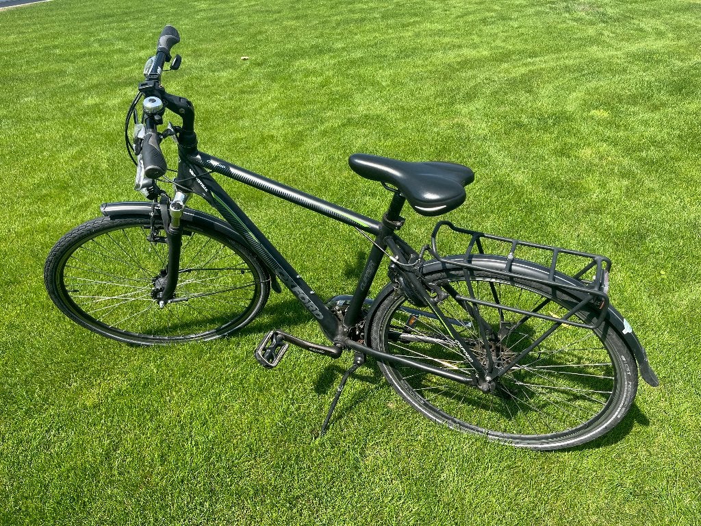 Herenfiets, Fietsen en Brommers, Gebruikt, Velgrem, Versnellingen, 49 tot 53 cm