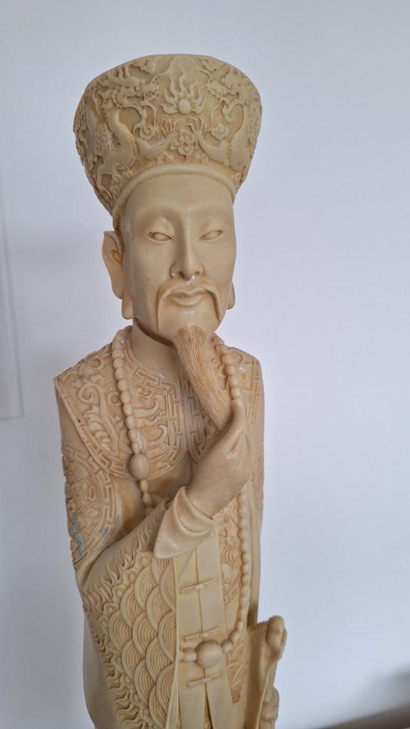 Chinees faux ivoor, Ophalen