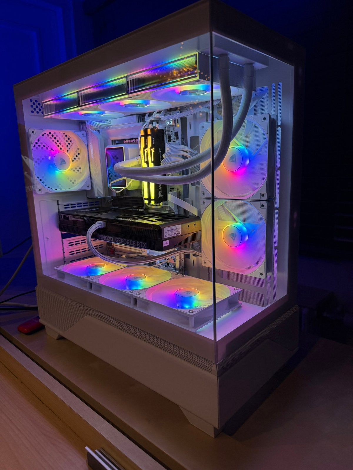High end pc ultra core 9 285k 64gb rtx 5070ti, Ophalen of Verzenden, Zo goed als nieuw, Gaming, SSD