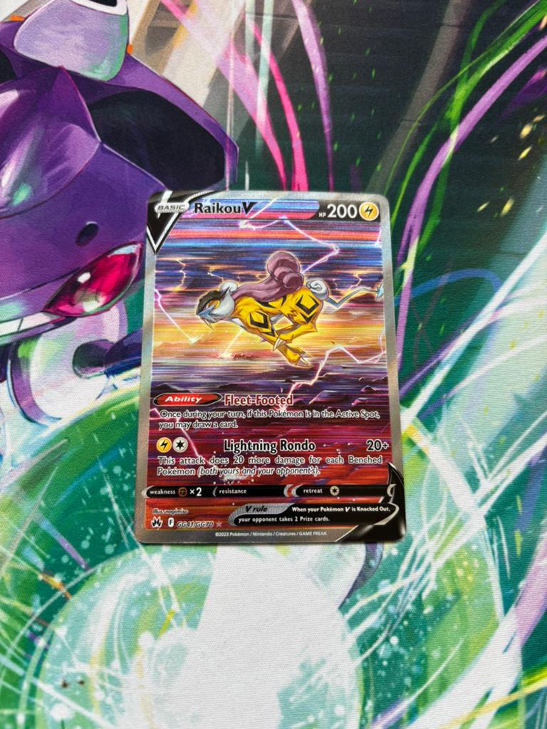 Raikou V GG41/GG70 Crown Zenith Galarian Gallery Ultra Rare, Ophalen of Verzenden, Zo goed als nieuw