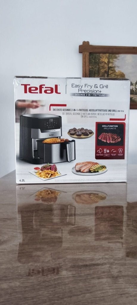 Tefal EY505D15 Airfryer 4.2L - Compleet met doos, Enlèvement, Comme neuf, Friteuse à air