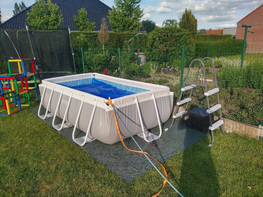 Piscine à vendre, Jardin & Terrasse, Piscines, Utilisé, Piscines hors sol, 80 à 120 cm, 200 à 400 cm, Moins de 200 cm, Rectangulaire