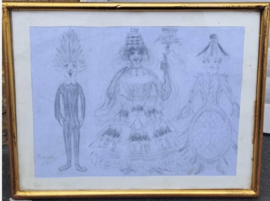 Lithographie gamme d amour n 20 signe James ensor, Antiek en Kunst, Ophalen of Verzenden, Lithografie