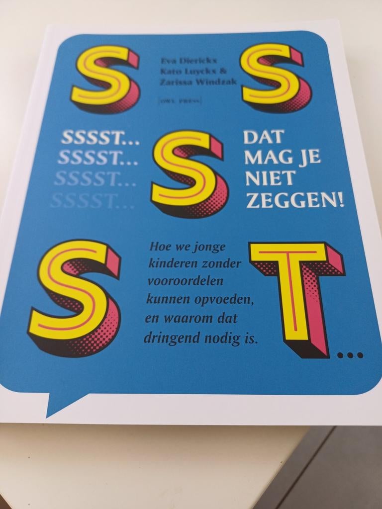 Eva Dierickx - Sssst! Dat mag je niet zeggen, Boeken, Zwangerschap en Opvoeding, Ophalen