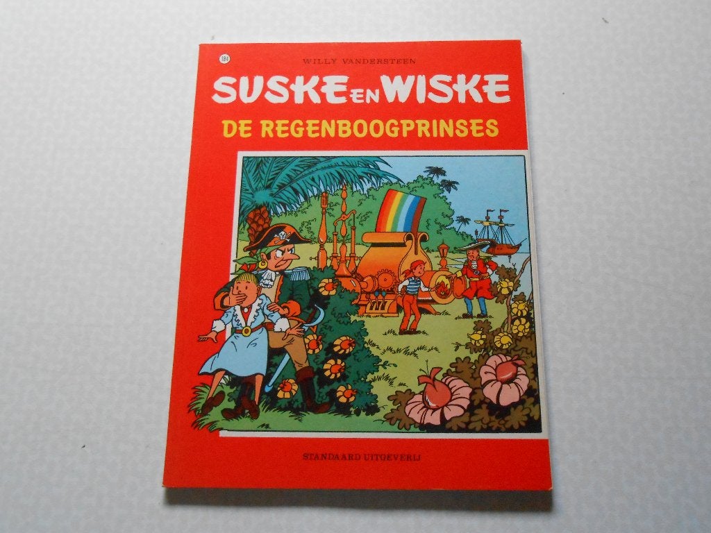 Suske en wiske 184 De regenboogprinses 1981 1 ste druk., Willy Vandersteen, Eén stripboek, Nieuw, Ophalen of Verzenden