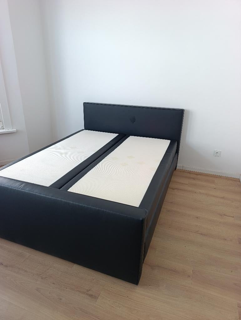 Boxspring 160x200 Levering mogelijk €135, Enlèvement, Comme neuf, Deux personnes