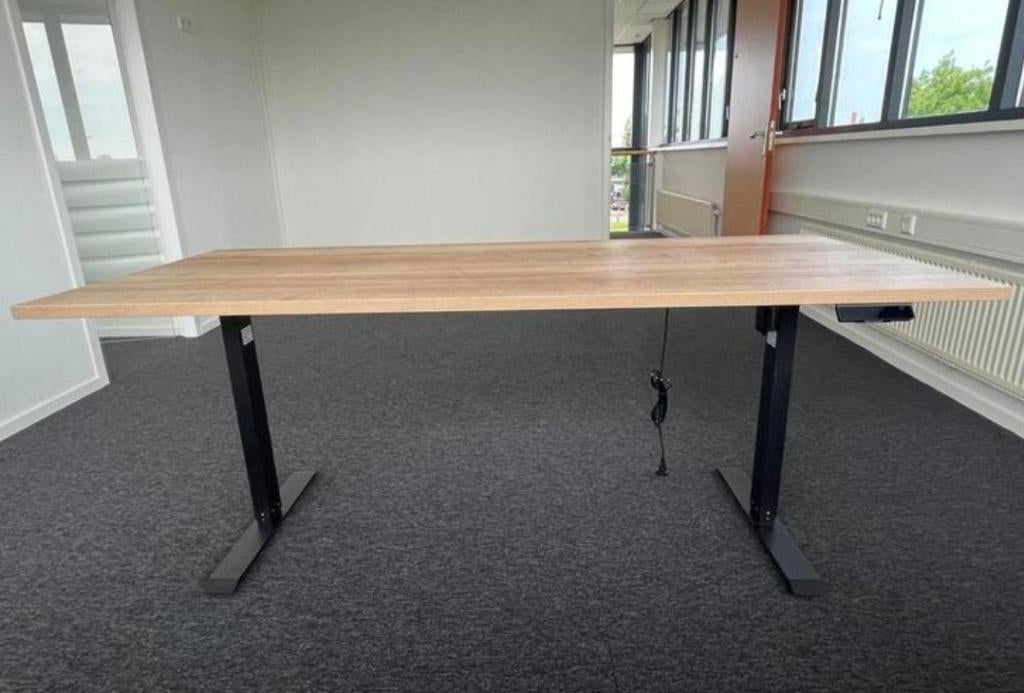 Bureau électrique réglable 16080 cm, Maison & Meubles, Bureaux, Neuf, Bureau assis-debout, Autres marques, Moderne, Noir, Démontable
